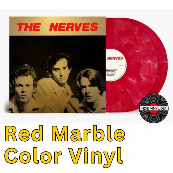 Nerves, The - Best Collection - Red Marble Vinyl Record 2LP - Indie Vinyl Den