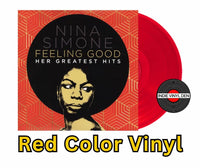 Nina Simone - Feeling Good (Her Greatest Hits) - Red Color Vinyl Record rockit-t-shirts.myshopify.com #Indie_Vinyl_Den#