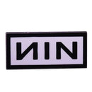Nine Inch Nails NIN Logo - Enamel Pin rockit-t-shirts.myshopify.com #Indie_Vinyl_Den#