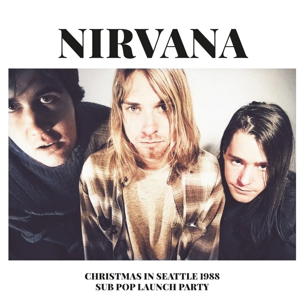 Nirvana - Christmas In Seattle 1988 (Sub Pop Launch Party) - CLEAR Color Vinyl 2LP * rockit-t-shirts.myshopify.com