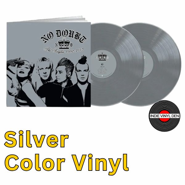 No Doubt - The Singles 1992-2003 - 2LP Silver Color Vinyl Record