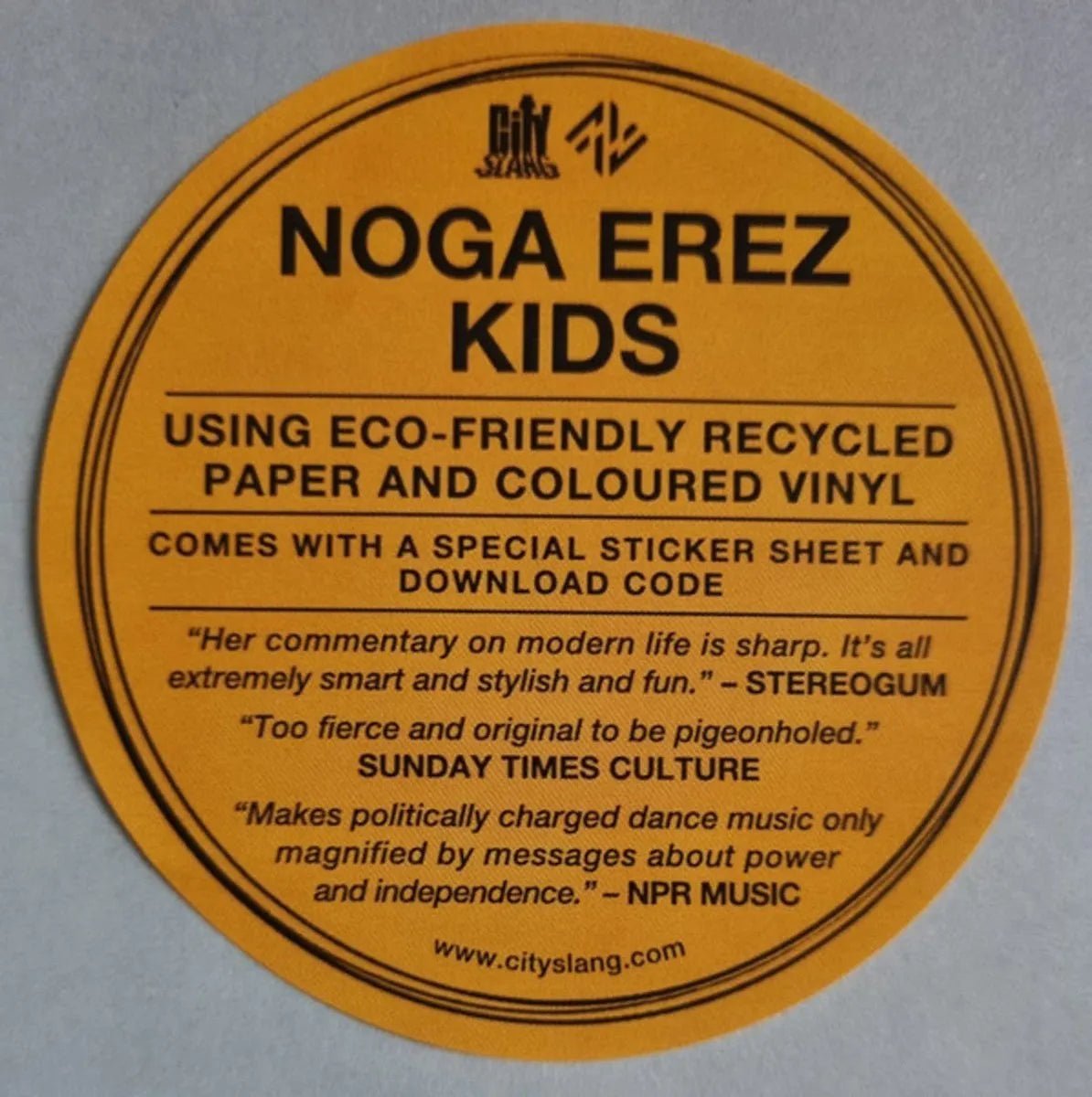 Noga Erez - Kids - Unique Color Vinyl