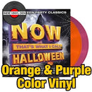 Now That's What I Call Halloween - Orange & Purple Color Vinyl Record 2LP rockit-t-shirts.myshopify.com #Indie_Vinyl_Den#