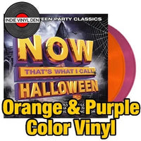 Now That's What I Call Halloween - Orange & Purple Color Vinyl Record 2LP rockit-t-shirts.myshopify.com #Indie_Vinyl_Den#