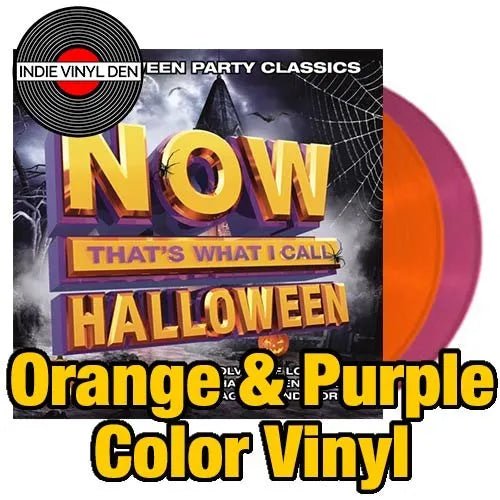 Now That's What I Call Halloween - Orange & Purple Color Vinyl Record 2LP rockit-t-shirts.myshopify.com #Indie_Vinyl_Den#