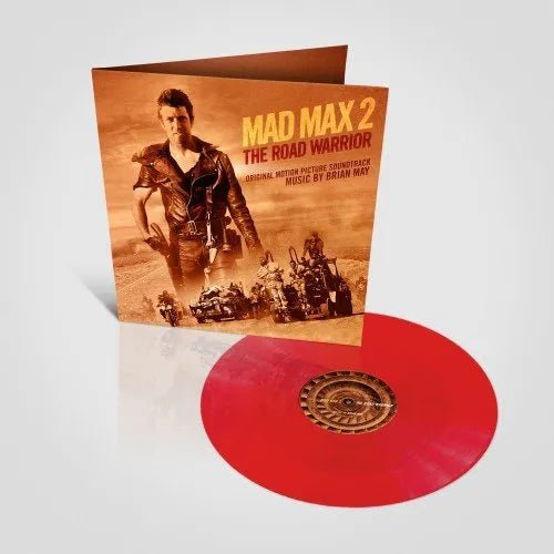 OST - Brian May / The Road Warrior - Mad Max 2 - Red Color Vinyl Record LP