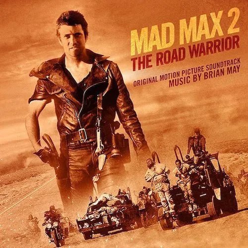 OST - Brian May / The Road Warrior - Mad Max 2 - Red Color Vinyl Record LP