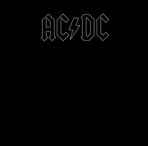 AC/DC - Back in Black (50th Anniversary) - Black/White Swirl Color Vinyl Record