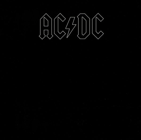 AC/DC - Back in Black (50th Anniversary) - Black/White Swirl Color Vinyl Record