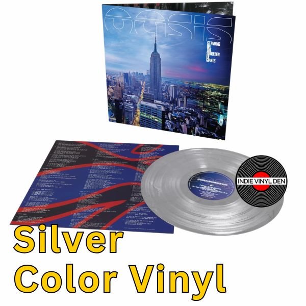 Oasis - Standing on the Shoulder of Giants (25th Anniversary) - Silver Color Vinyl Record