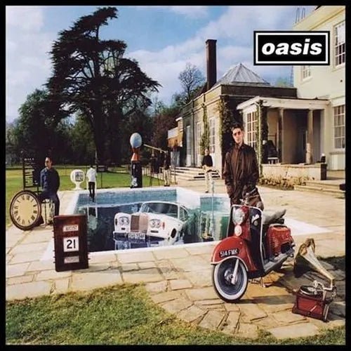 Oasis - estar aquí ahora - Registro de vinilo 2lp Nuevo
