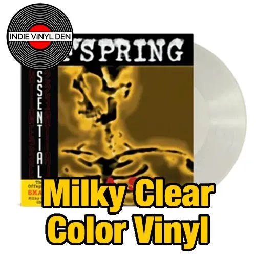 Offspring - Smash - Milky Clear Color Vinyl Record rockit-t-shirts.myshopify.com #Indie_Vinyl_Den#