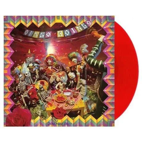Oingo Boingo - Dead Man's Party - Red Color Vinyl Record * rockit-t-shirts.myshopify.com #Indie_Vinyl_Den#
