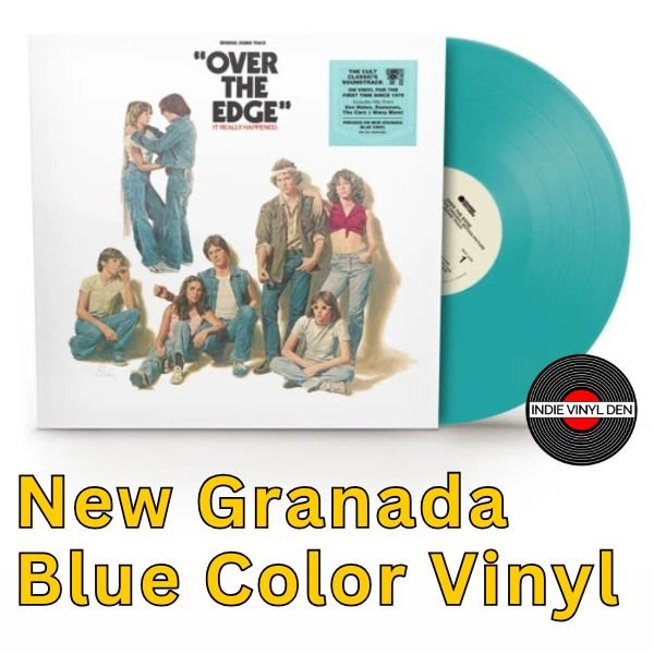 Over the Edge (Original Sound Track) - New Granada Blue Color Vinyl Record