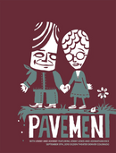 PAVEMENT - 2010 Gig Poster rockit-t-shirts.myshopify.com #Indie_Vinyl_Den#