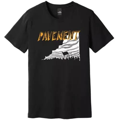 Pavement - Army Black T-Shirt
