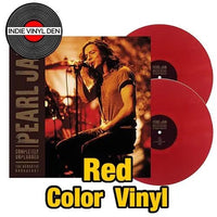 Pearl Jam - Completely Unplugged: The Acoustic Broadcast - Red Color Vinyl Record * rockit-t-shirts.myshopify.com #Indie_Vinyl_Den#