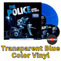 Police - The Police Around the World - Transparent Blue Vinyl Record & DVD rockit-t-shirts.myshopify.com #Indie_Vinyl_Den#