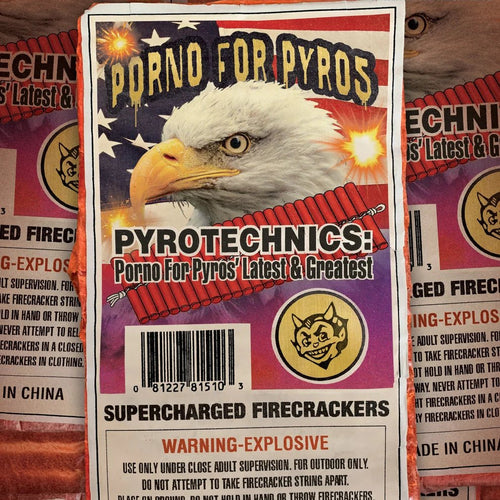 Porno for Pyros - Pyrotechnics: Latest & Greatest - Clear w/ Orange Color Vinyl Record * - Indie Vinyl Den