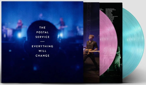 Postal Service - Everything Will Change - Lavender and Blue Loser Edition Vinyl Record rockit-t-shirts.myshopify.com