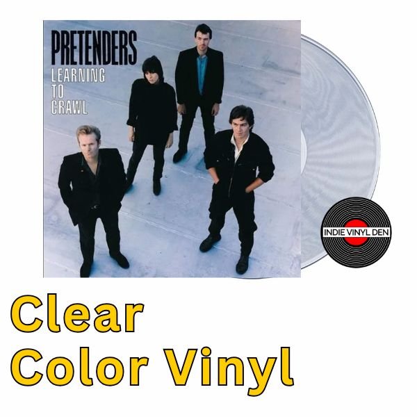 Pretenders - Learning to Crawl (40th Anniversary/Remastered) - Clear Vinyl Record