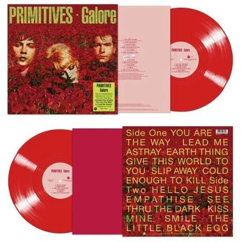 Primitives - Galore - Red Color Vinyl Record LP rockit-t-shirts.myshopify.com #Indie_Vinyl_Den#