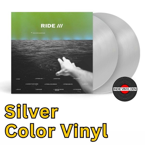 Ride - This Is Not A Safe Place - SILVER Color Vinyl Record