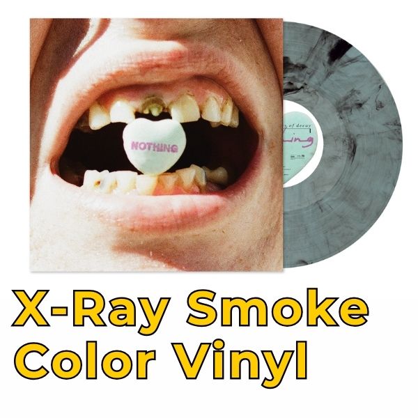 Nothing - a short history of decay - X-Ray Smoke Color Vinyl Record