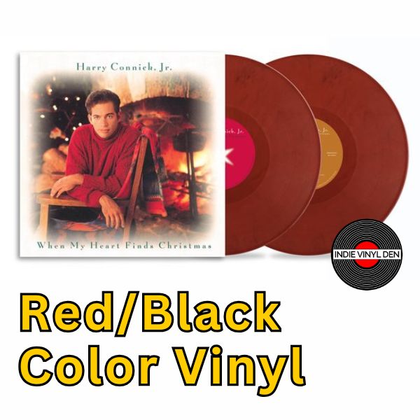 Harry Connick Jr. - When My Heart Finds Christmas Red/Black Color Vinyl Record
