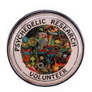 Psychedelic Research Volunteer - Enamel Pin rockit-t-shirts.myshopify.com #Indie_Vinyl_Den#