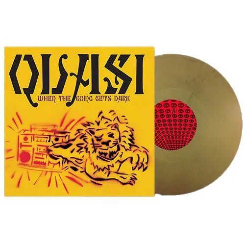 Quasi - When the Going Gets Dark - Gold Metallic Color Vinyl Record rockit-t-shirts.myshopify.com #Indie_Vinyl_Den#