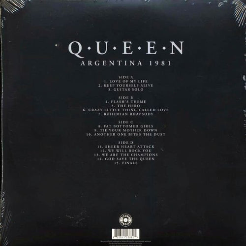 Queen - Argentina 1981 Volume 2: The Complete Buenos Aires Broadcast - 2LP Vinyl Record - Indie Vinyl Den