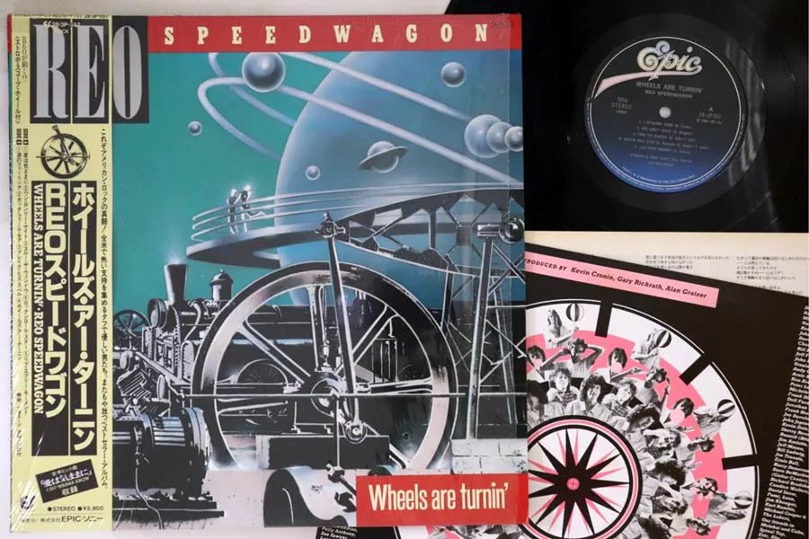 REO Speedwagon - Wheels Are Turnin' - Japanese Vintage Vinyl