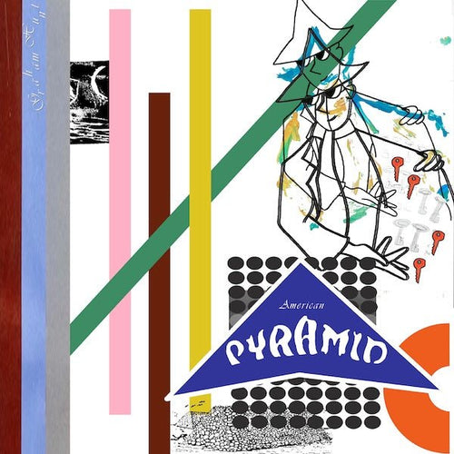 Graham Hunt - American Pyramid - Midwest Edition w/ Screenprinted Sleeve Blue Color Vinyl Record - Indie Vinyl Den