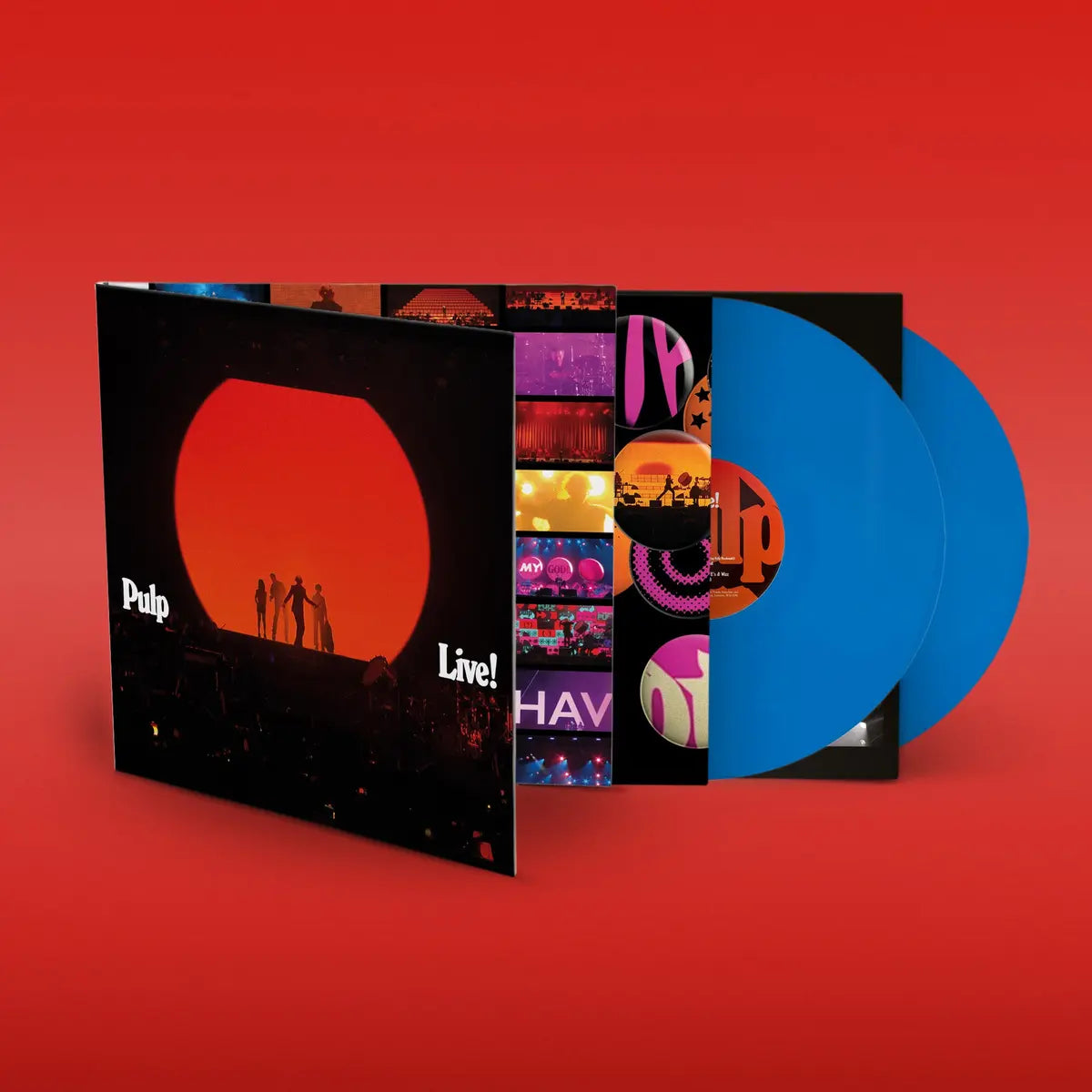 Pulp - Live! - Blue Color Vinyl Record 2LP [Pre-Order]