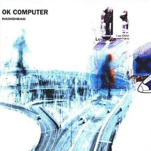 Radiohead- OK Computer - 180g Vinyl Record 2LP* * rockit-t-shirts.myshopify.com #Indie_Vinyl_Den#