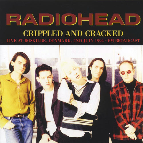 Radiohead - Crippled And Cracked: Live At Roskilde, Denmark 1994 - Green Color Vinyl Record