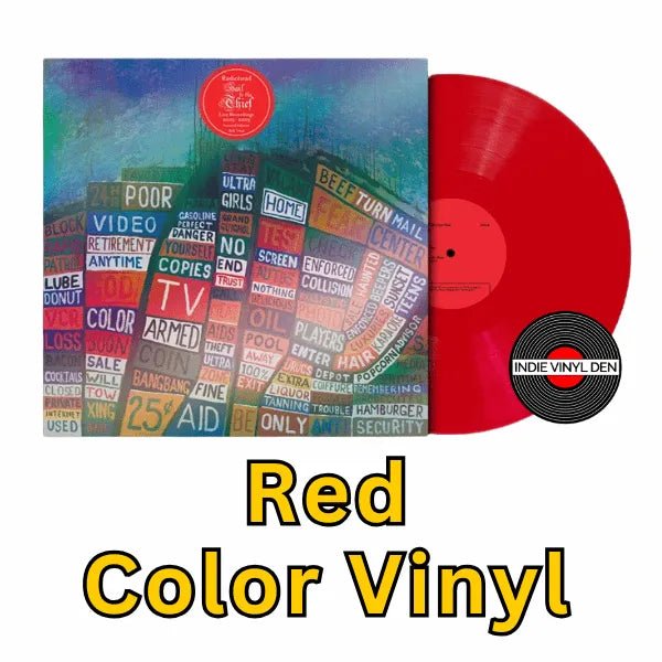 Radiohead - Hail to the Thief Live Recordings 2003-2009 - Red Color Vinyl Record