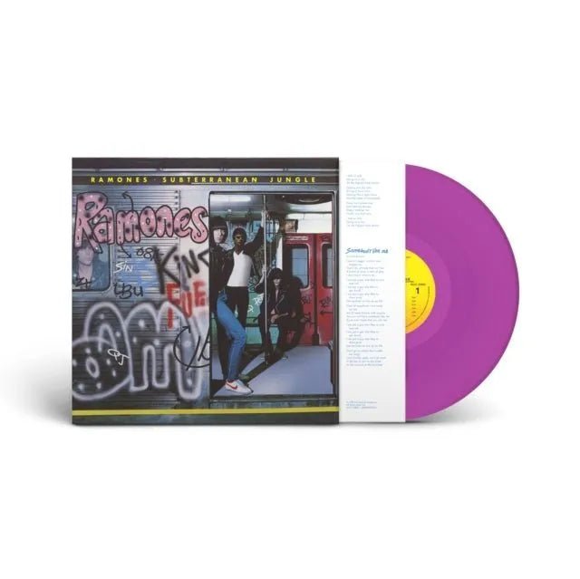 Ramones - Subterranean Jungle - Violet Color Vinyl Record rockit-t-shirts.myshopify.com #Indie_Vinyl_Den#