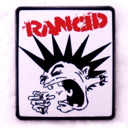 Rancid - Square Enamel Pin rockit-t-shirts.myshopify.com #Indie_Vinyl_Den#