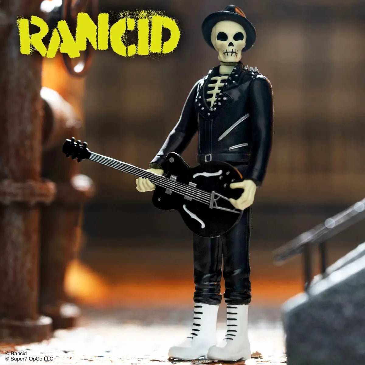 Rancid Wave 5 Skeletim (Time Bomb) ReAction Figures - Super 7 rockit-t-shirts.myshopify.com #Indie_Vinyl_Den#
