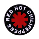 Red Hot Chili Peppers Logo  Enamel Pin rockit-t-shirts.myshopify.com
