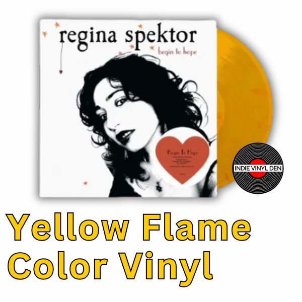 Regina Spektor - Begin to Hope - Yellow Flame Color Vinyl Record