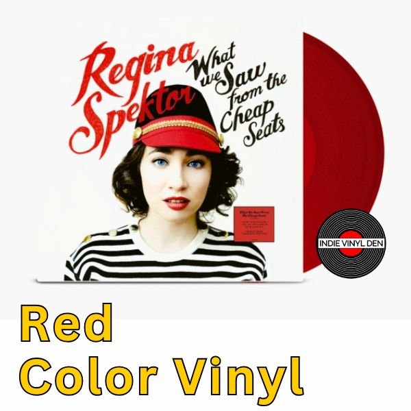 Regina Spektor - What We Saw from the Cheap Seats - Translucent Red Vinyl Record