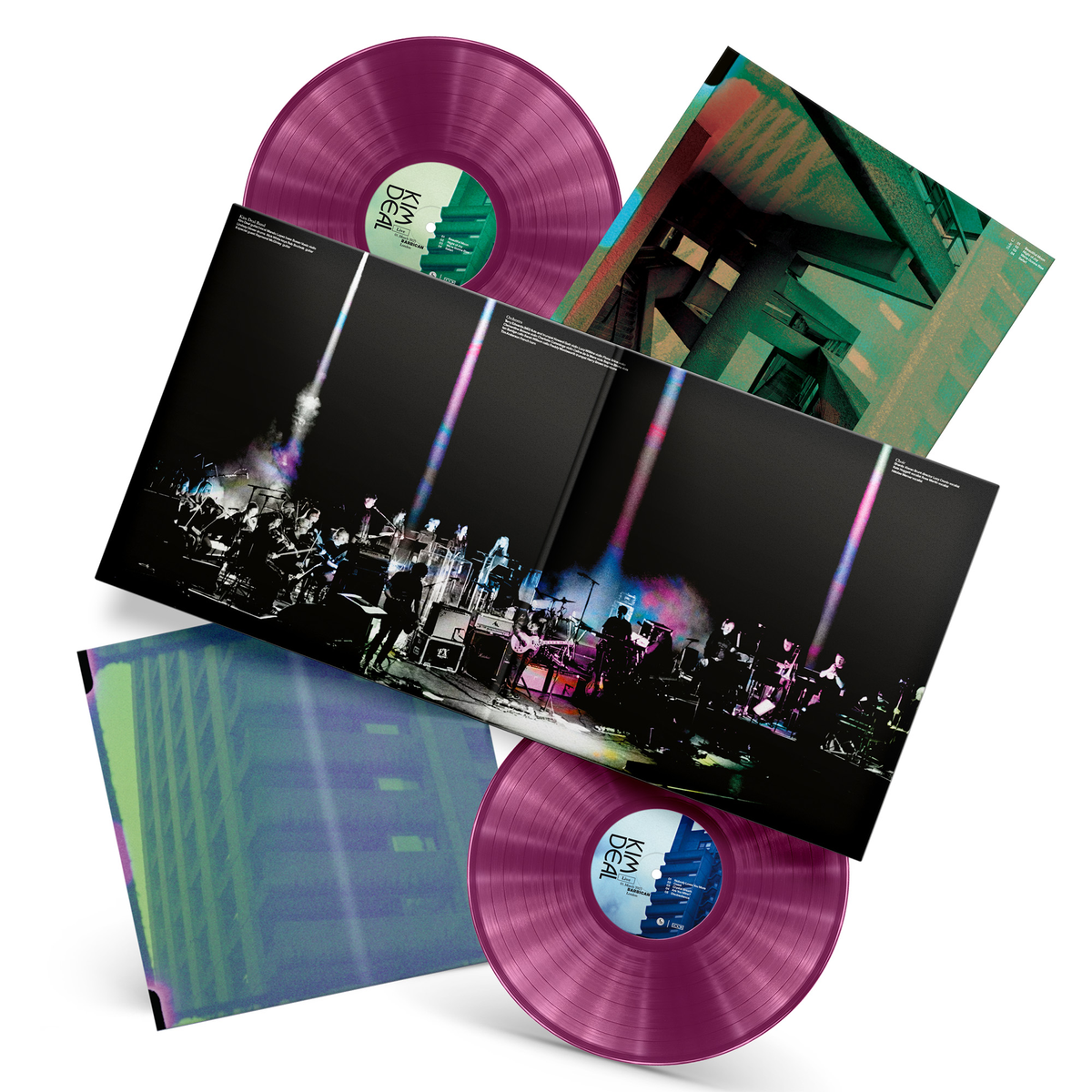Kim Deal - Live at the Barbican - Clear Magenta Vinyl Record
