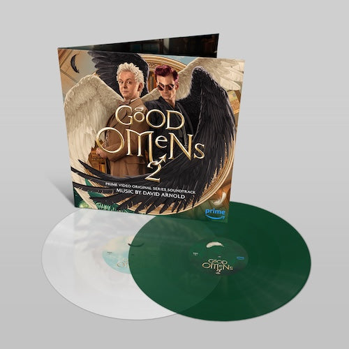 Good Omens 2 Soundtrack - David Arnold - Green & White Color Vinyl Record
