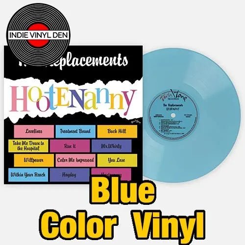 Reemplazos - Hootenanny - Disco de vinilo color azul