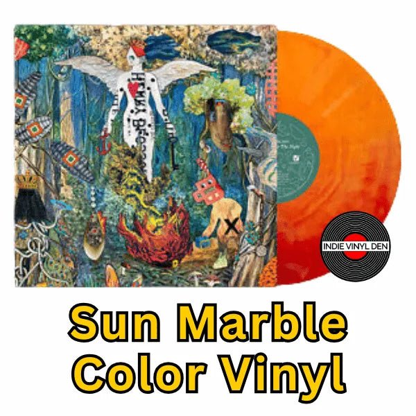 Revivalists, The - Pour It Out Into The Night - Sun Marbled Vinyl Record rockit-t-shirts.myshopify.com #Indie_Vinyl_Den#