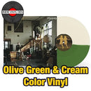 Rival Schools - Found - Olive Green & Cream Color Vinyl Record rockit-t-shirts.myshopify.com #Indie_Vinyl_Den#