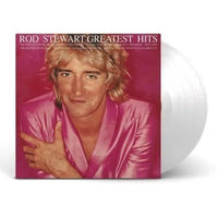 Rod Stewart - Greatest Hits Vol. 1 - White color Vinyl rockit-t-shirts.myshopify.com #Indie_Vinyl_Den#